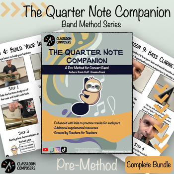 Preview of Beginning Band Pre-Method Book Complete Bundle | 13 Instruments