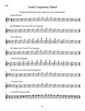 Beginning Band Scales