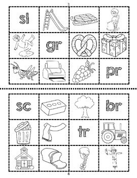 Beginning Blend Sort: A Cut and Paste Activity by Kiki's Kubby | TpT