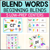 Beginning Blends Activities and Games | Consonant Blends