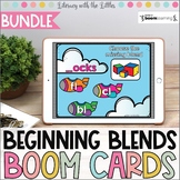 Beginning Blends BOOM Cards Bundle | Digital Task Cards | 