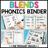 Beginning Consonant Blends Binder Activities for Reading I