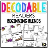 Beginning Blends Decodable Readers for Phonics and Fluency