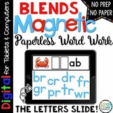 Beginning Blends Digital Word Work Resources Phonics Cente