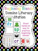 Blends Dominoes Literacy Station Fun Consonant Blends Asse