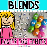Beginning Blends Easter Egg Literacy Center | Spring Activ