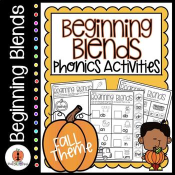Preview of Beginning Blends | Fall Themed Phonics