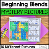 Beginning Blends Mystery Pictures