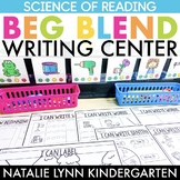 Beginning Blends Phonics Writing Center Science of Reading