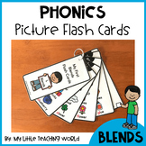Beginning Blends Picture Flash Cards | Blends Fluency Strips