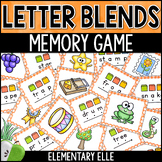 Beginning Blends Word Mapping Memory Game | Phonics Center