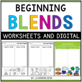 Consonant Beginning Blends Worksheets Google Kindergarten 