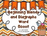 Beginning Blends and Diagraphs Word Scoot