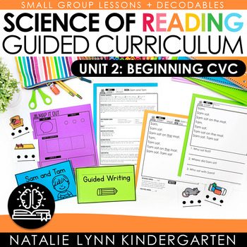 Preview of Beginning CVC Decodable Readers Science of Reading Small Group Lesson Plans