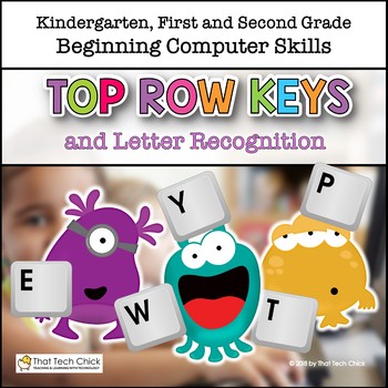 Preview of K-2 Top Row Keys and Letter Recognition