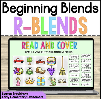 Preview of Beginning Consonant Blends Phonics Activities; R-Blends