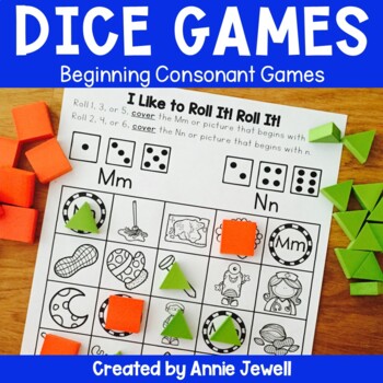 Preview of Beginning Sounds and Letter Recognition Games - Consonants