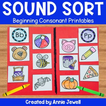 Preview of Beginning Sounds Picture Sorts