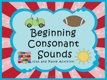 Preview of Phonics | Beginning Sounds | Cut and Paste