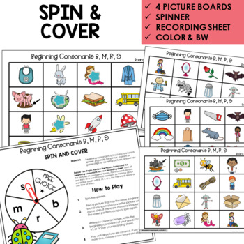 Sounds, Vowels, Blends, and Digraphs (B, M, R, S)