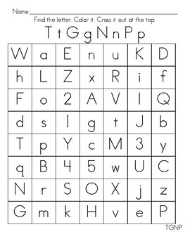 Beginning Consonants (CVC letters TGNP) by Jennifer Chilton | TPT