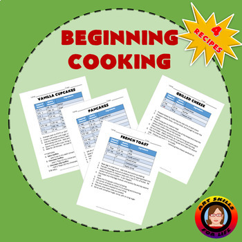 Preview of Beginning Cooking - Foods Science
