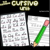 Summer School Curriculum ✏️ Cursive Handwriting Packet Alp