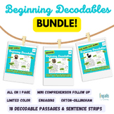 Beginning Decodables BUNDLE - Orton-Gillingham - Science o