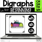 Beginning Digraphs BOOM Cards™ - With Sound {ch, sh, th, wh}