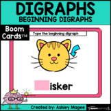 Beginning Digraphs Phonics Boom Cards - Type the Missing D