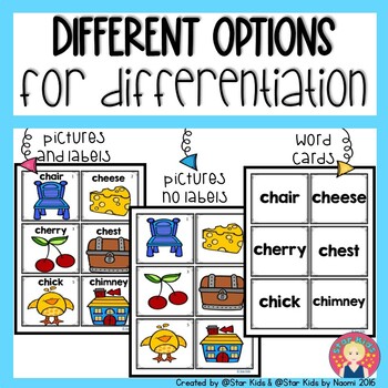 Beginning Digraphs Picture Cards for Kindergarten and First Grade by ...