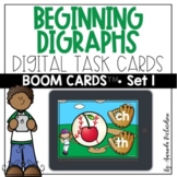 Beginning Digraphs (sh, th, ch) Boom Cards™: Distance Learning
