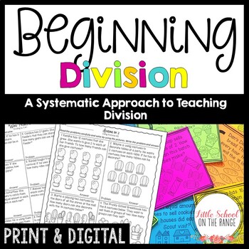 Preview of Beginning Division | Print and Digital