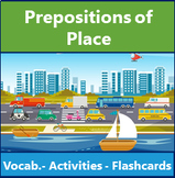 Beginning ESL Prepositions (in, on, under) - Classroom and