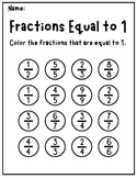 Beginning Fractions