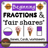 Fraction Activities - Worksheets - Games - Bingo - I Have Who Has