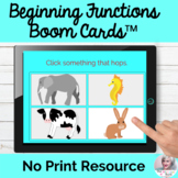 Language Functions Boom Cards™ No Print Speech Therapy | D