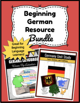 Preview of Beginning German Language Bundle ( Buy Both - Save Money !! )
