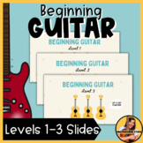 Beginning Guitar Slides - Guitar Music Lessons Worksheets 