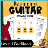 Beginning Guitar Workbook - Beginner Guitar Music Lessons 