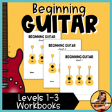 Beginning Guitar Workbook - Guitar Music Lessons Worksheet