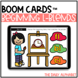Beginning L-Blends BOOM CARDS