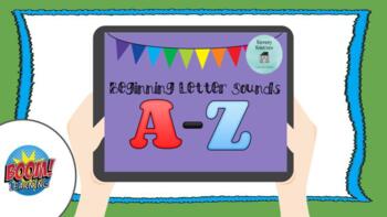Beginning Letter Phonics: A-Z BOOM Learning Deck by Kennedy Kreations