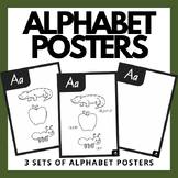 Beginning Letter Sound Alphabet Posters