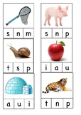 Beginning Letter/Sound Match S,A,T,P,I,N