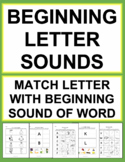 Beginning Letter Sound Matching Worksheets
