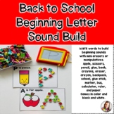 Beginning Letter Sounds-Back to School-Morning Tubs