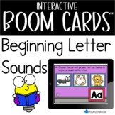 Beginning Letter Sounds Boom Cards (Back to School)