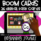 Beginning Letter Sounds Boom Cards  l Beginning Sounds