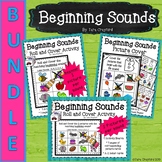 Beginning Letter Sounds Bundle (Roll and Cover/Picture Cover)